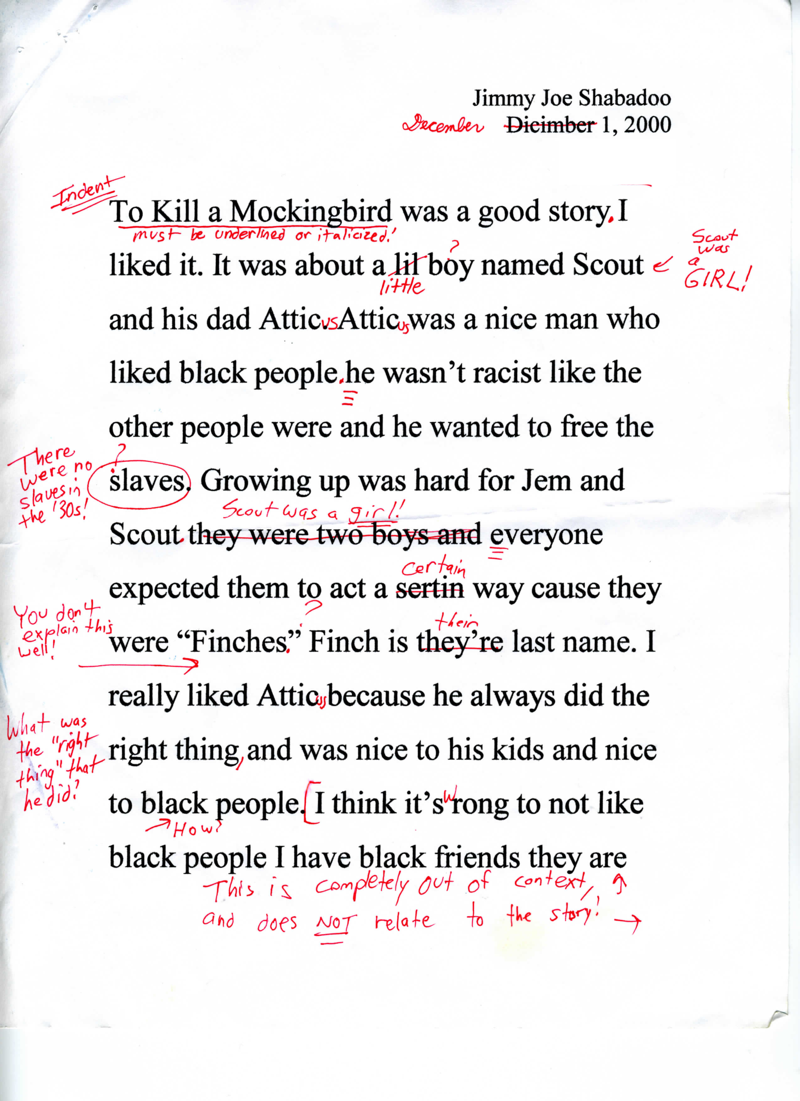 Essay on racism in to kill a mockingbird